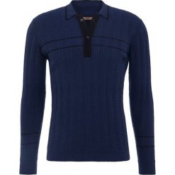 Swetry klasyczne męskie: Nuur COSTA DOPPIA RIGA IN CONTRASTO Sweter navy
