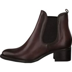 Tamaris Botki damskie 1-1-25040-23-361 Kawiarnia (rozmiar 37). Botki damskie Tamaris, ze skóry, eleganckie, na wysokim obcasie, bez zapięcia. Za 401,00 zł.