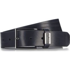 Pasek męski. Czarne paski męskie Wittchen, w paski, ze skóry, eleganckie. Za 229,90 zł.