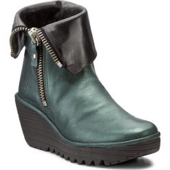 Buty damskie: Botki FLY LONDON - Yexfly P500668018 Seaweed/Black