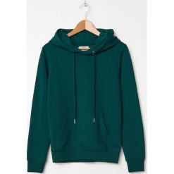 Bluza basic z bawełną organiczną - Khaki. Brązowe bluzy damskie House, s, bez wzorów, z bawełny, bez rękawów, bez kaptura. Za 69,99 zł.