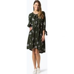 Minimum - Sukienka damska – Maybrith, zielony. Zielone sukienki damskie z falbanami marki Minimum, w kwiaty, z falbankami. Za 439,95 zł.