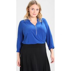 Bluzki asymetryczne: Dorothy Perkins Curve ZIP Bluzka z długim rękawem cobalt