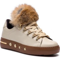 Sneakersy BALDININI - 948025TSILA9341XXRPA Biscotto. Brązowe sneakersy damskie marki Baldinini, ze skóry. W wyprzedaży za 1249,00 zł.