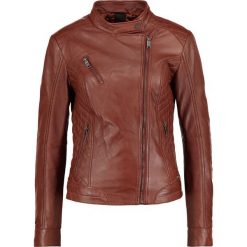 Bomberki damskie: Maze SALLY Kurtka skórzana cognac