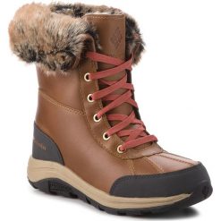 Śniegowce COLUMBIA - Bangor Omni Heat BL2743 Elk/Rusty 286. Pomarańczowe kozaki damskie Columbia, na zimę, ze skóry, bez zapięcia. W wyprzedaży za 459,00 zł.