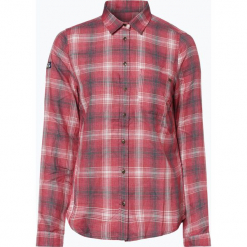 Superdry - Bluzka damska, czerwony. Czerwone bluzki damskie marki Superdry, s, bez wzorów, z dekoltem karo, bez rękawów. Za 299,95 zł.