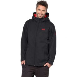 Kurtki sportowe męskie: Jack Wolfskin Kurtka męska ARROYO MEN Black r. XL (1108311)