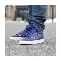 Buty Nike Wmns Blazer Mid Woven Deep Royal Blue (555279-400). Buty sportowe damskie Nike. Za 201,99 zł.