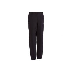 Spodnie dresowe fitness dla dzieci molton. Czarne spodnie dresowe dziewczęce marki Nike, z dresówki. Za 119,99 zł.