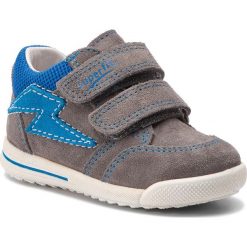 Sneakersy SUPERFIT - 4-09373-25 M Hellgrau/Blau. Szare trampki chłopięce Superfit, bez wzorów, ze skóry, na rzepy. W wyprzedaży za 159,00 zł.