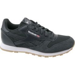 Szare Buty Reebok Cl Leather Estl U CN1142. Szare buty sportowe damskie Reebok, bez wzorów, ze skóry, sportowe. W wyprzedaży za 279,00 zł.