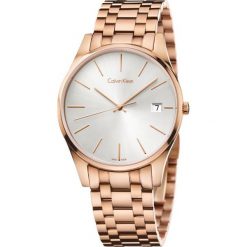 RABAT ZEGAREK CALVIN KLEIN TIME GENT K4N21646. Szare zegarki męskie marki Calvin Klein, ze stali. W wyprzedaży za 1050,00 zł.