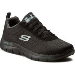 Buty SKECHERS - The Happs 52185/BBK Black. Czarne buty sportowe męskie Skechers, z tworzywa sztucznego, bez zapięcia, na fitness i siłownię. W wyprzedaży za 249,00 zł.