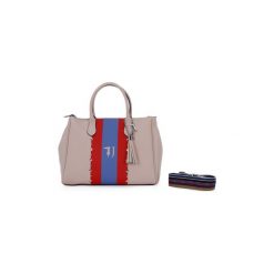 Torebki klasyczne damskie: Torby Trussardi 010 BLONDIE NUDE