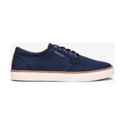 Gant Prepville Tenisówki Niebieski. Niebieskie trampki męskie GANT, bez wzorów, z materiału, bez zapięcia. Za 393,95 zł.