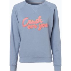 Bluzy damskie: Marie Lund – Damska bluza nierozpinana, niebieski
