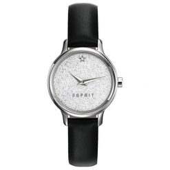 Esprit tp10928 Black es109282001. Czarne zegarki damskie marki Esprit, srebrne. W wyprzedaży za 168,00 zł.
