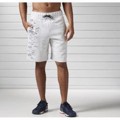 Reebok Spodenki męskie Workout Ready Cotton Series szare r. S (BK4727). Szare spodenki i szorty męskie Reebok, s. Za 121,16 zł.