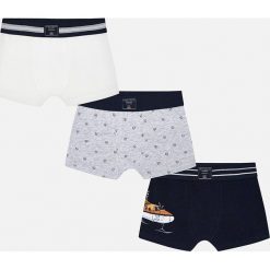 Mayoral - Bokserki dziecięce (3-pack). Żółte majtki chłopięce Mayoral, bez wzorów, z elastanu. W wyprzedaży za 59,90 zł.