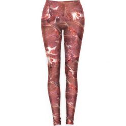 Legginsy: Legginsy w kolorze czerwonym