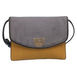 Bessie London Torebka Damska Crossbody Żółta. Żółte torebki klasyczne damskie Bessie London, bez wzorów, bez dodatków. W wyprzedaży za 133,00 zł.