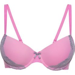 Biustonosze: Biustonosz usztywniany Pink Collection bonprix różowo-szary