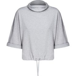Bluza DEHA HARMONIC Szary. Szare bluzy damskie marki Deha, bez wzorów, z kaszmiru, z krótkim rękawem, krótkie, bez kaptura. W wyprzedaży za 318,00 zł.