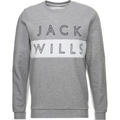 Bejsbolówki męskie: Jack Wills DALLING COLOUR BLOCK Bluza grey