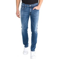 Replay Anbass Dżinsy Niebieski. Niebieskie jeansy męskie Replay, bez wzorów. Za 826,95 zł.