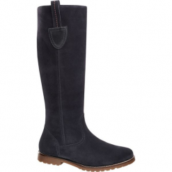 Kozaki damskie 5th Avenue granatowe. Niebieskie bez kategorii marki 5th Avenue, z materiału, na obcasie. Za 299,90 zł.