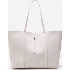 Torba shopper - Biały. Białe torby damskie na zakupy House, bez wzorów, bez dodatków. Za 89,99 zł.
