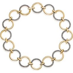 Bransoletki męskie: Wspaniała Bransoletka Złota – złoto żółte 585, Diament 0,12ct