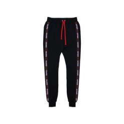 MAJORS TAPE PANTS. Czarne spodnie damskie marki MAJORS, s, z dresówki. Za 200,00 zł.