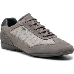 Półbuty GEOX - U Efrem A U620UA 022BS C9343 Anthracite/Ice. Szare półbuty męskie Geox, na co dzień, bez wzorów, ze skóry, eleganckie, bez zapięcia. W wyprzedaży za 239,00 zł.