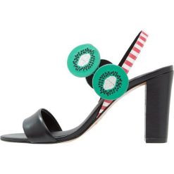Rzymianki damskie: Cosmoparis JIWI Sandały na obcasie noir/multicolor