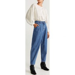 Mango - Jeansy Regina. Niebieskie jeansy damskie Mango, z podwyższonym stanem. Za 139,90 zł.