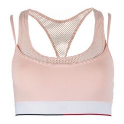 Tommy Hilfiger Biustonosz Damski 2-W-1 Bralette Uw0Uw00561 -614 (Rozmiar L). Szare biustonosze sportowe damskie marki TOMMY HILFIGER, l. W wyprzedaży za 184,00 zł.