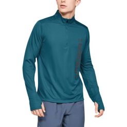 Under Armour Speed Stride Split Koszulka Niebieski Zielony. Niebieskie podkoszulki męskie Under Armour, xl, z nadrukiem, z poliesteru, z długim rękawem. Za 257,95 zł.
