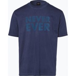 BOSS Casual - T-shirt męski – Teemotion 4, niebieski. Niebieskie t-shirty męskie marki BOSS Casual, s, z nadrukiem. Za 229,95 zł.