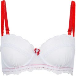 Biustonosz minimizer bonprix kremowy - szampan. Biustonosze bonprix. Za 59,99 zł.