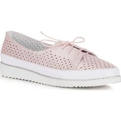 Buty damskie 88-D-950-P. Różowe buty sportowe damskie Wittchen, bez wzorów, z syntetyku, sportowe. Za 199,90 zł.