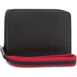 Portfele damskie: Duży Portfel Damski CALVIN KLEIN BLACK LABEL – Pop Touch Medium Zip K60K604313 001