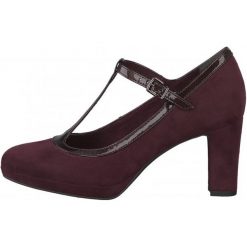 Tamaris Czółenka Damskie 41 Burgund. Czerwone buty ślubne damskie Tamaris. Za 199,90 zł.