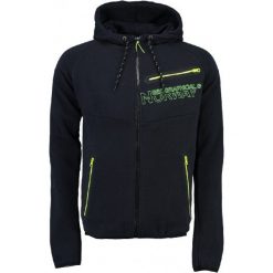 Bluzy męskie: Geographical Norway Bluza Męska Goltan Xxxl Ciemny Niebieski