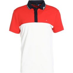 J.LINDEBERG JOHAN SLIM TOURQUE Koszulka polo racing red. Czerwone koszulki polo męskie marki J.LINDEBERG, l, z materiału. W wyprzedaży za 227,40 zł.