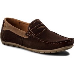 Mokasyny LASOCKI FOR MEN - NE-235 Brązowy. Pomarańczowe mokasyny męskie Lasocki For Men, ze skóry. W wyprzedaży za 99,98 zł.