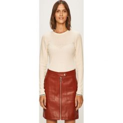Only - Sweter. Czarne swetry damskie ONLY, s, bez wzorów, z dzianiny, bez rękawów, bez kaptura. W wyprzedaży za 79,90 zł.