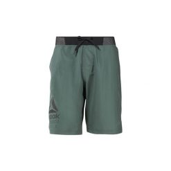 Szorty i Bermudy Reebok Sport Spodenki Epic Lightweight. Zielone bermudy męskie marki Reebok Sport, xl, bez wzorów, sportowe. Za 179,00 zł.