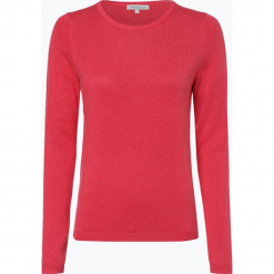 Apriori - Sweter damski z mieszanki jedwabiu i kaszmiru, czerwony. Czerwone bez kategorii marki Apriori, xl, z kaszmiru. Za 299,95 zł.